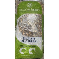 Dist. de Rações Veríssimo | MISTURA DE CEREAIS  25Kg (Ovinos, Equinos)