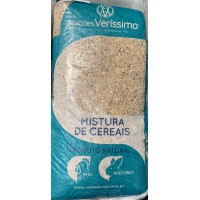 Dist. de Rações Veríssimo | MISTURA DE CEREAIS 25Kg (Aves e Roedores)