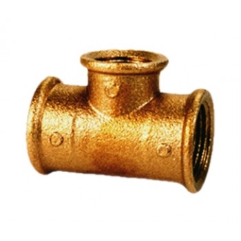 Tê Latão F/F 1/2" x 3/4"
