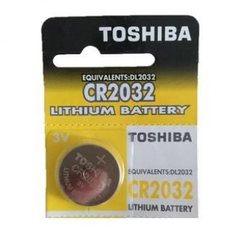 Pilhas TOSHIBA CR2032 - 3V / 230 mAh