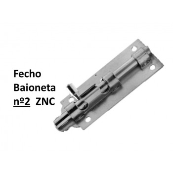 Fecho 2 x 2" Baioneta