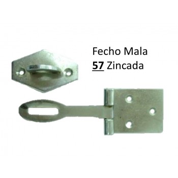 Fecho P/ Mala Znc 57 - 80 mm