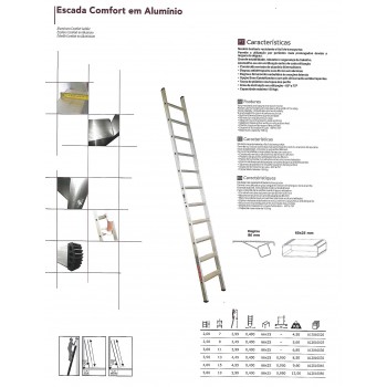 Escadas Comfort em Alumínio