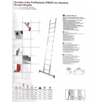 Escadas Linha Profissional LPROFI em Alumínio | Escada Simples