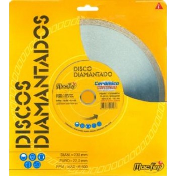Disco Diamantado COMBI 230 mm - Continuo