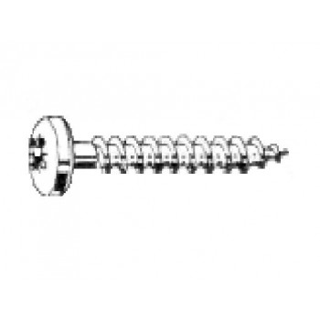 Parafuso AGL INOX (A2) C/Q 3.5 x 25 mm