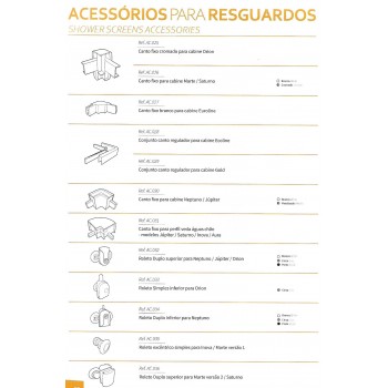 Ferragsil |  Distribuidor de JABEN - Resguardos de Duche | Acessórios para Resguardos