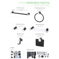 Ferragsil |  Distribuidor de JABEN - Bricolage e Utilidades Domésticas | Acessórios de Casa de Banho | Linha DANÚBIO PRETO