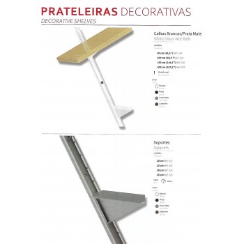 Ferragsil |  Distribuidor de JABEN - Bricolage e Utilidades Domésticas | PRATELEIRAS DECORATIVAS