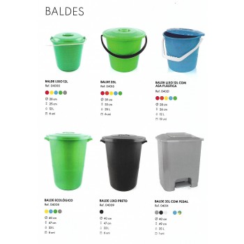 Ferragsil | Distribuidor de TRANSFORPLÁS Catalogo | Limpeza | Baldes