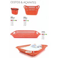 Ferragsil | Distribuidor de TRANSFORPLÁS Catalogo | Arrumação | Cestos & Açafates