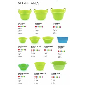 Ferragsil | Distribuidor de TRANSFORPLÁS Catalogo | Alguidares