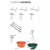 Ferragsil | Distribuidor de TRANSFORPLÁS Catalogo | Jardim | Vaso FLOREIRA Suportes