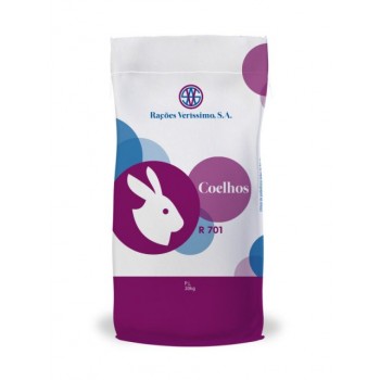 RV - 701VIT - Coelhos Crescimento Vitaminado Granulado - 25Kgs 