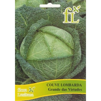 Couve Lombarda Grande das Virtudes - 10 gr
